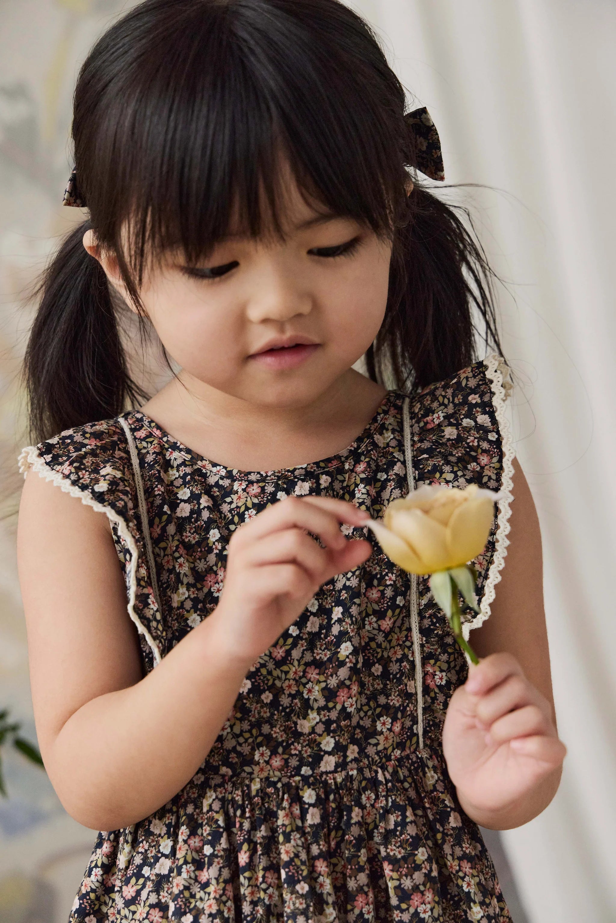 Organic Cotton Helene Dress - Luca Floral