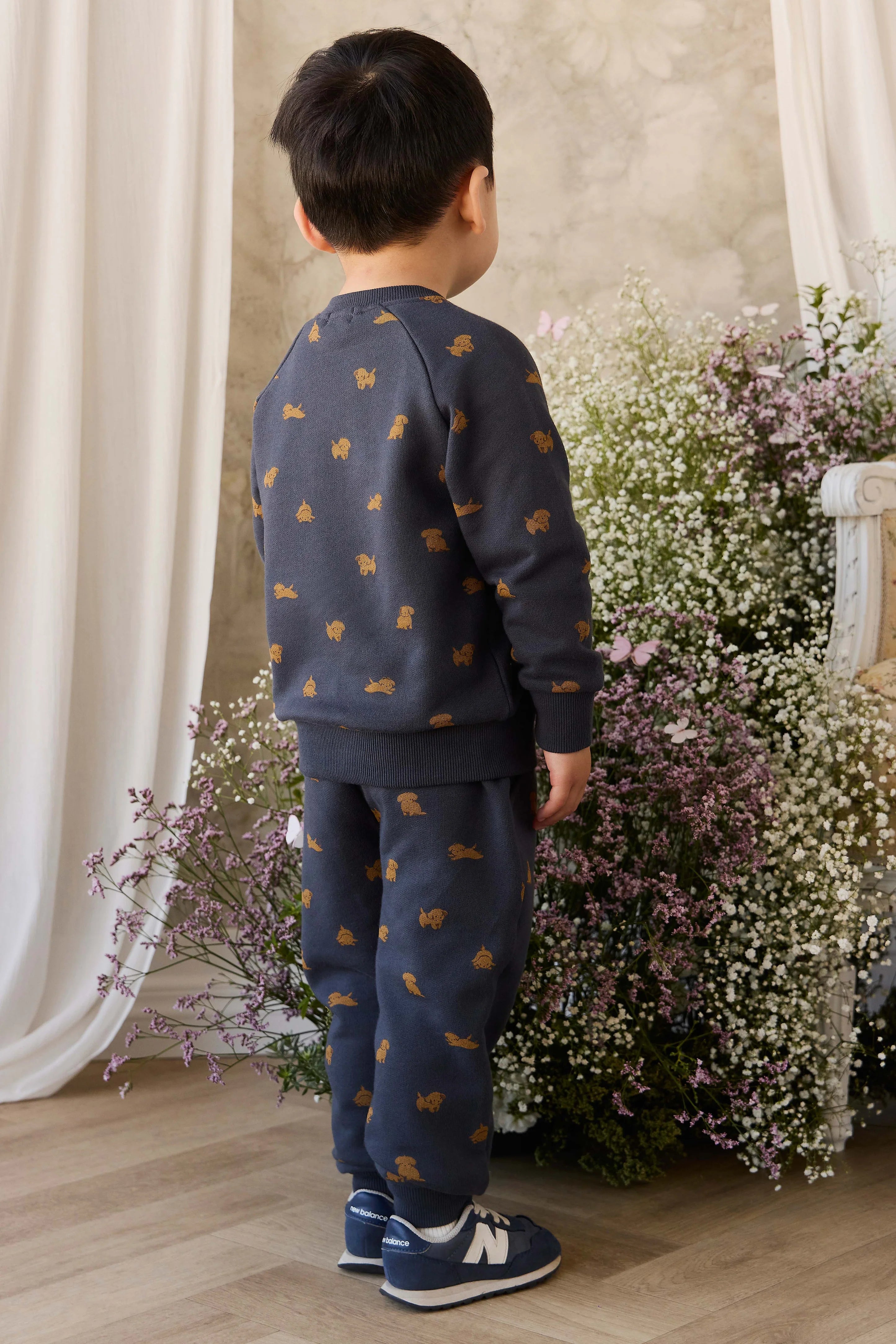 Organic Cotton Nash Track Pant - Playful Milo Captain
