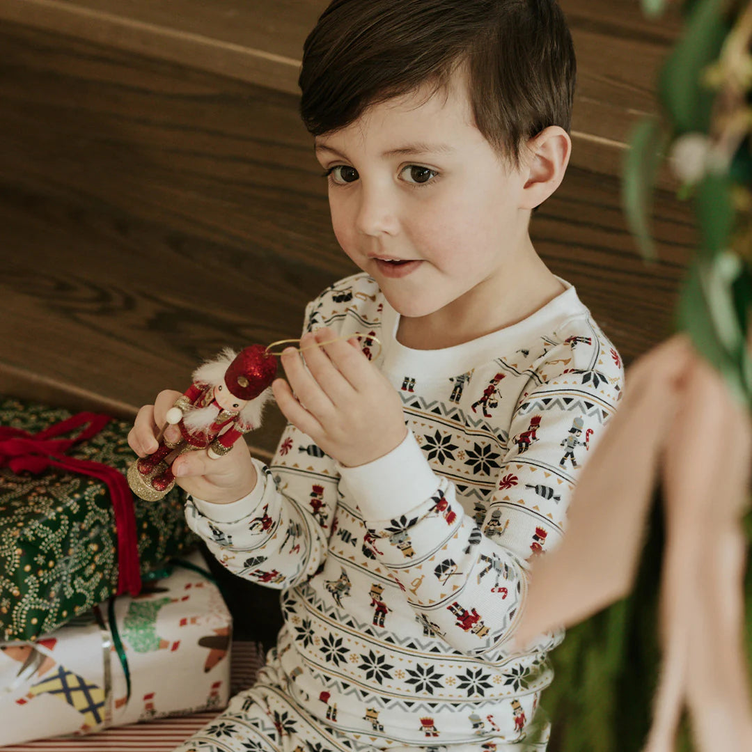 Nutcracker Fair Isle Print PJ Set