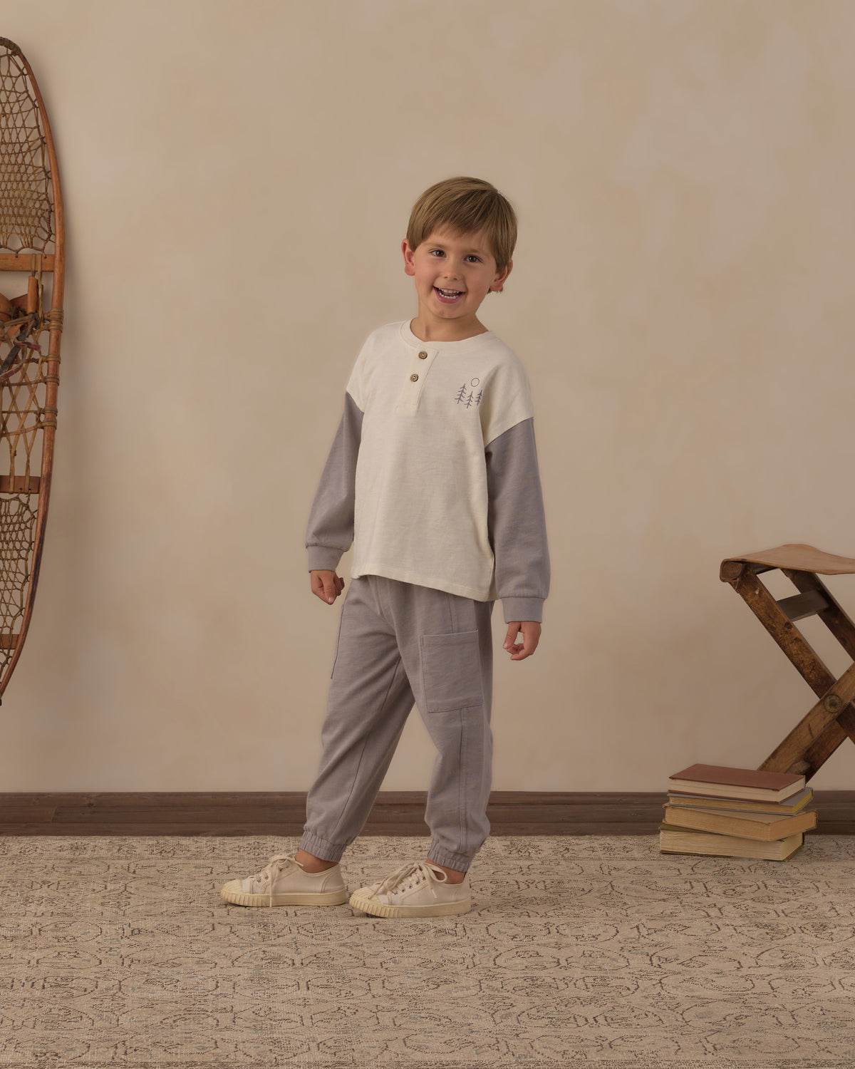 Relaxed Long Sleeve Henley | Made for Adventure