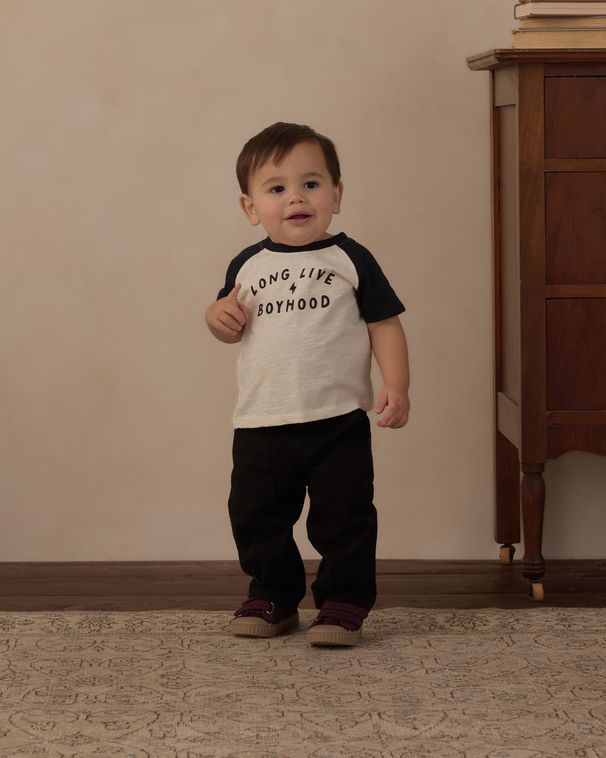 Raglan Short Sleeve Tee Long Live Boyhood