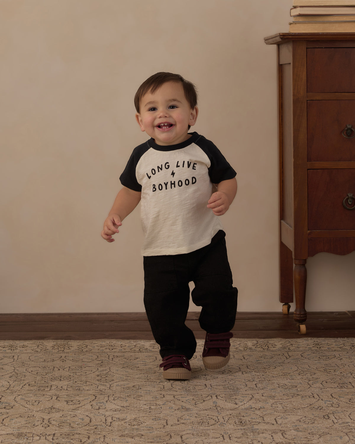 Raglan Short Sleeve Tee Long Live Boyhood