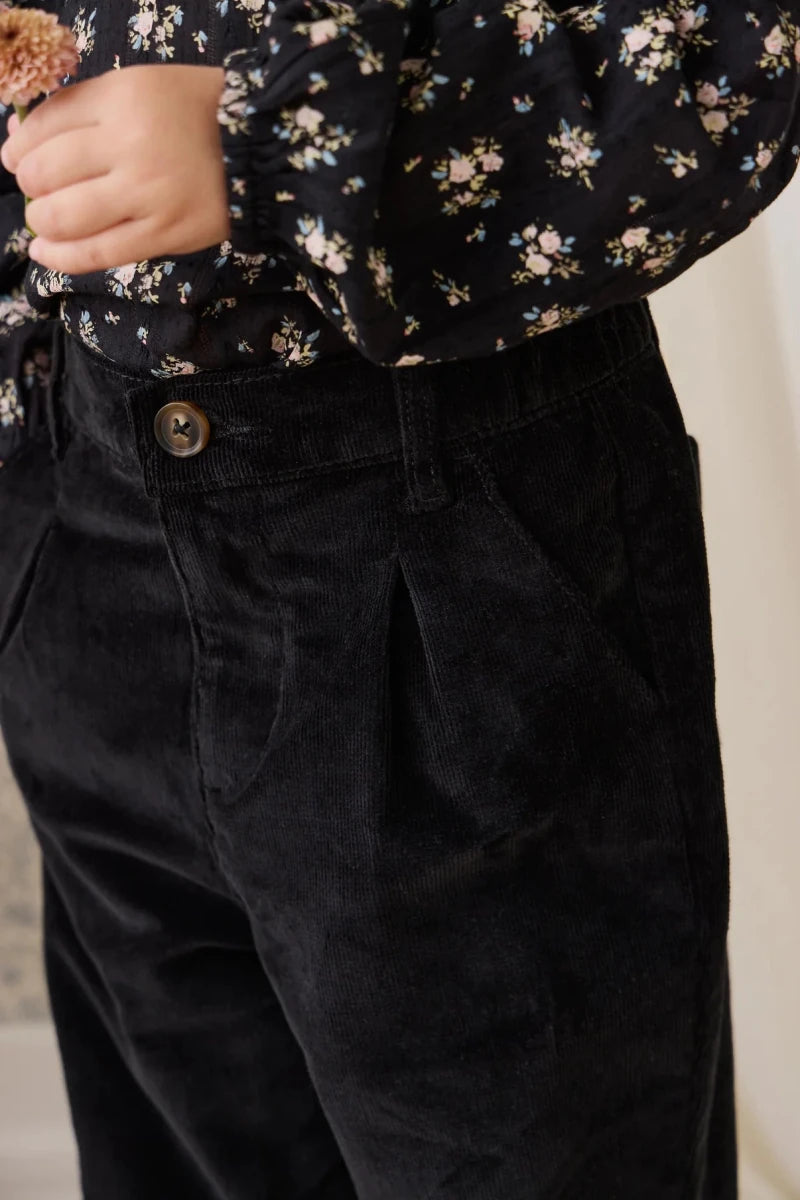 Adelaide Pant - Black Sesame - Jamie Kay Bottoms sold by Rosebud & Jo