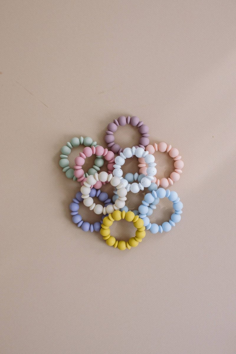 Adelia Teether - Three Hearts & Co./EMO & CO. Teethers sold by Rosebud & Jo