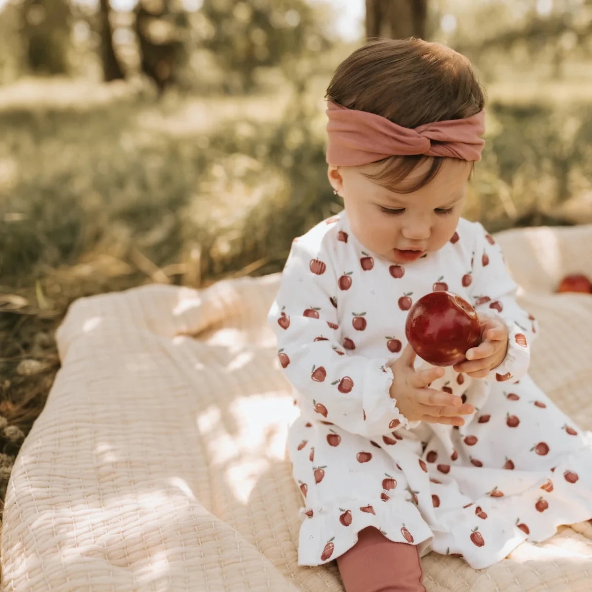 Apple Orchard Ribbed Dress Set - Petite Lem Top & Bottom Sets sold by Rosebud & Jo