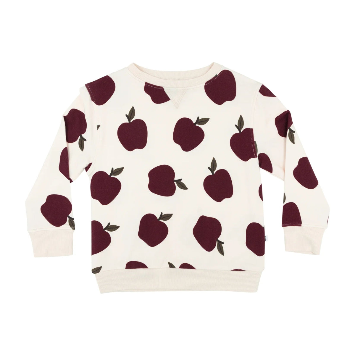 Apples Bamboo French Terry Pullover - Brave Little Ones Baby & Toddler Clothing sold by Rosebud & Jo