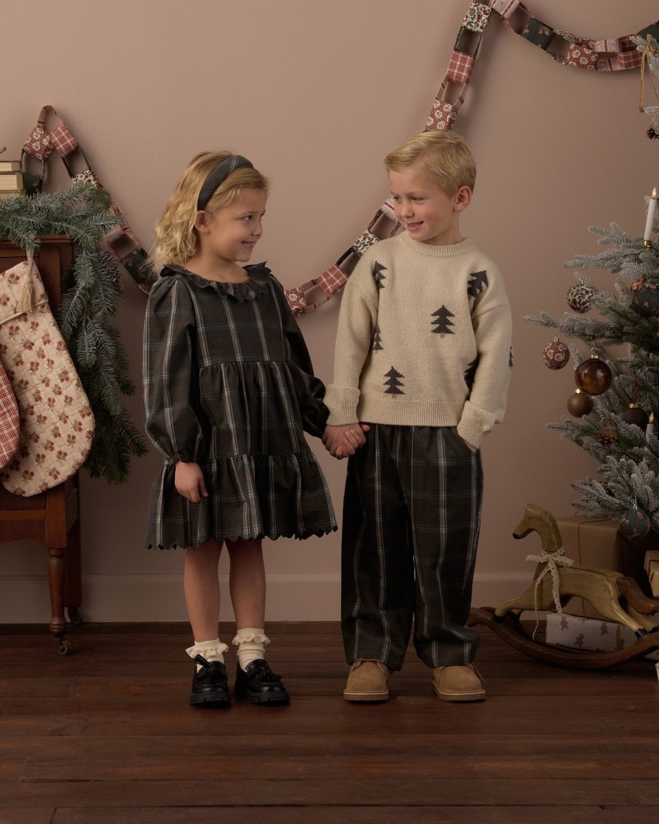 Aspen Sweater Tree Jacquard - Rylee + Cru Tops sold by Rosebud & Jo