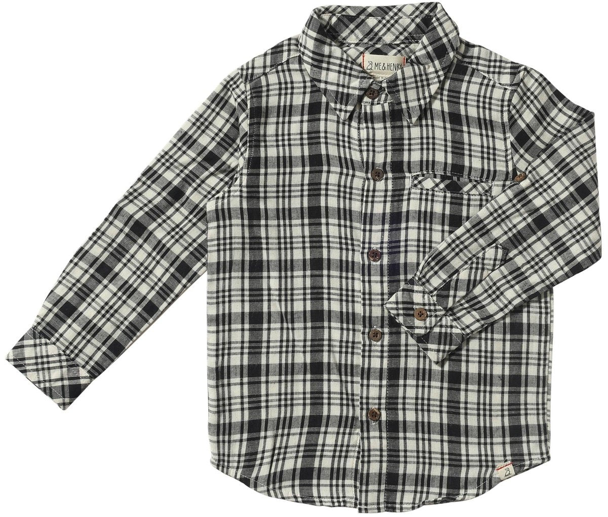Atwood Woven Shirt - Me & Henry Baby & Toddler Clothing sold by Rosebud & Jo