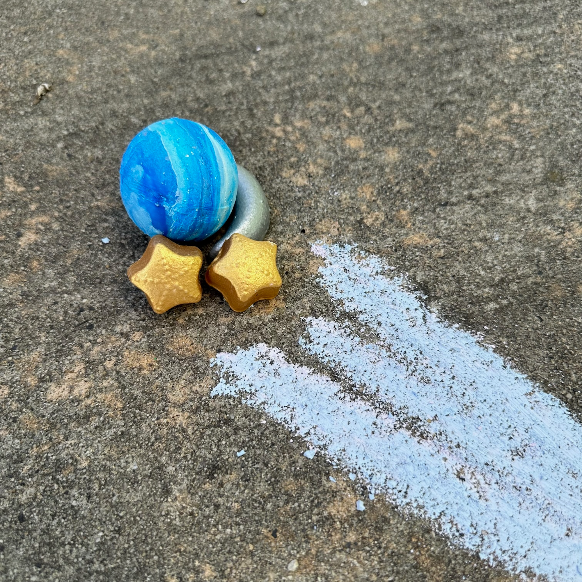 Mini Galaxy Sidewalk Chalk