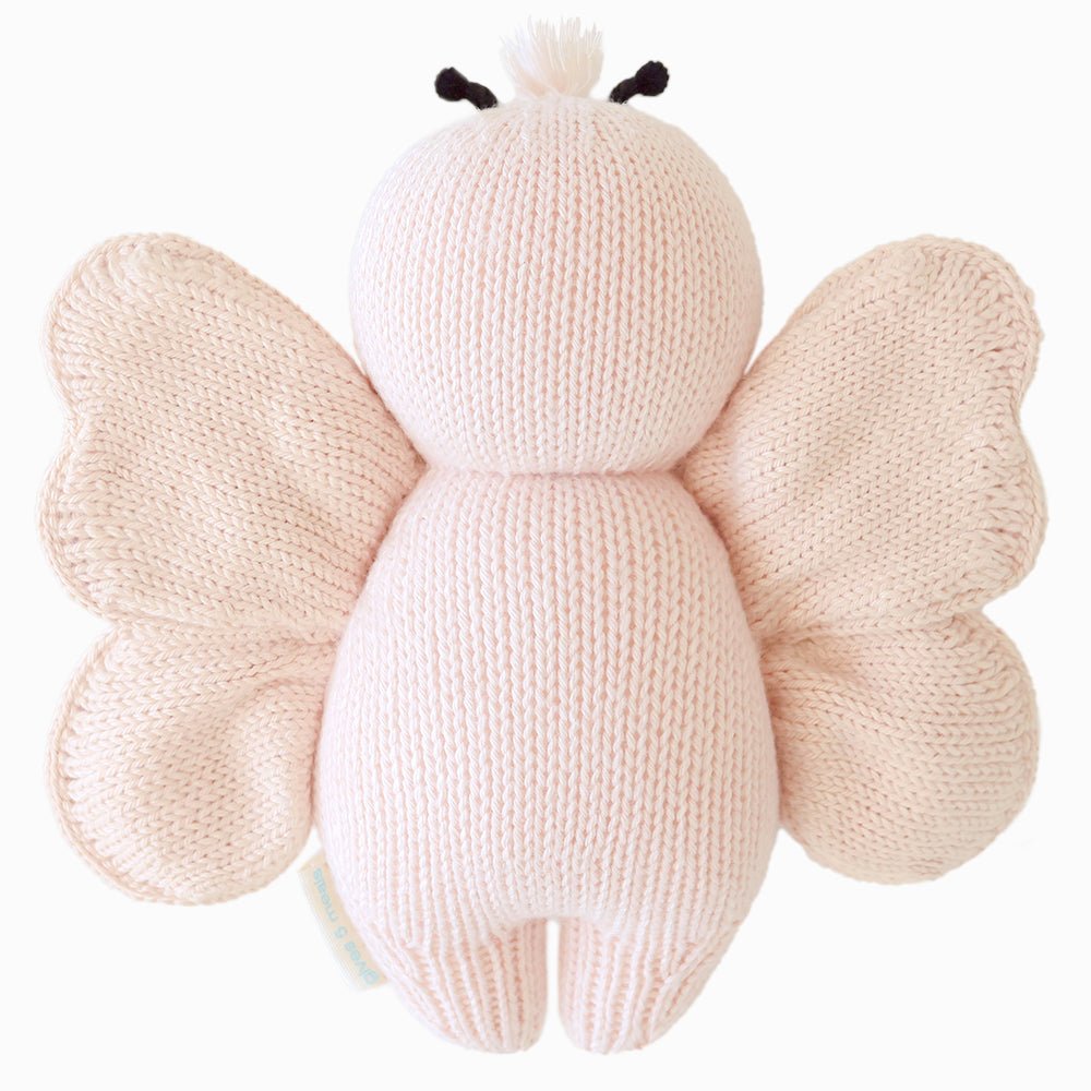 Baby Butterfly Petal Pink - Cuddle + Kind Stuffed Animals sold by Rosebud & Jo