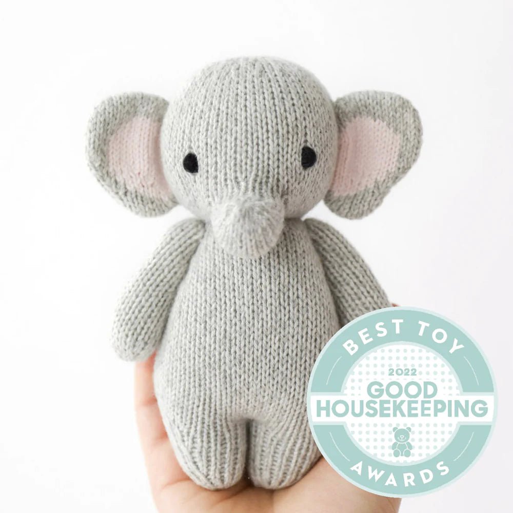 Baby Elephant - Cuddle + Kind Stuffed Animals sold by Rosebud & Jo