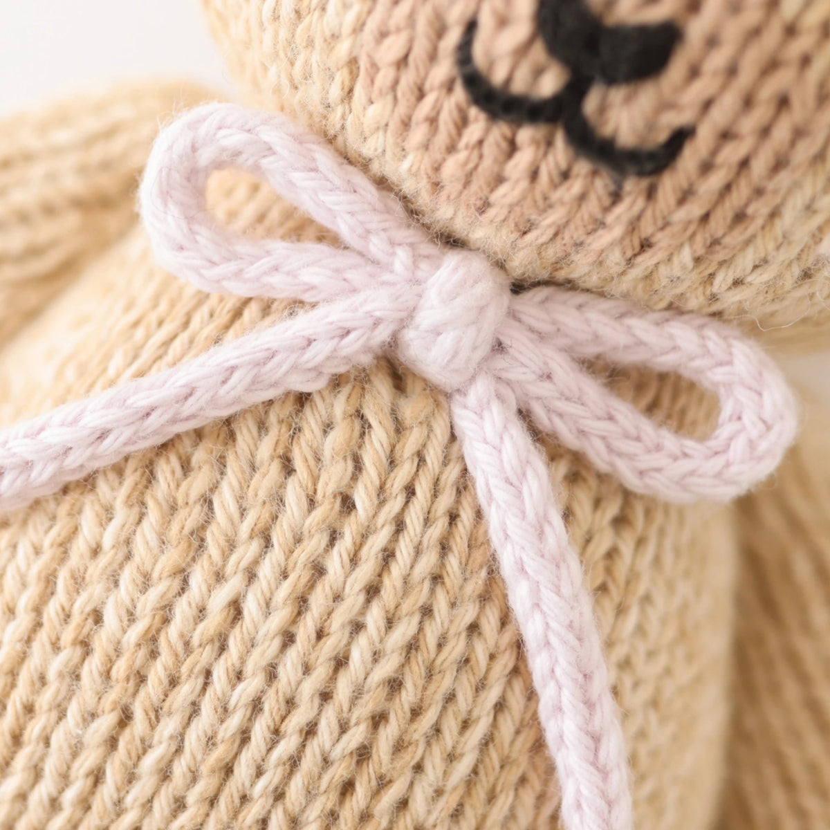 Baby Honey Bear with Lavender Bow - Cuddle + Kind Baby & Toddler Clothing sold by Rosebud & Jo