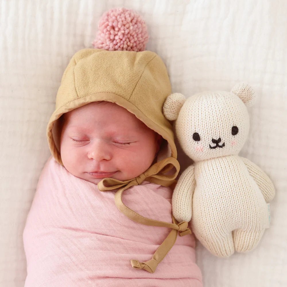 Baby Polar Bear - Cuddle + Kind Stuffed Animals sold by Rosebud & Jo