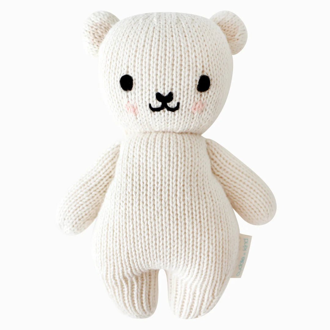 Baby Polar Bear - Cuddle + Kind Stuffed Animals sold by Rosebud & Jo