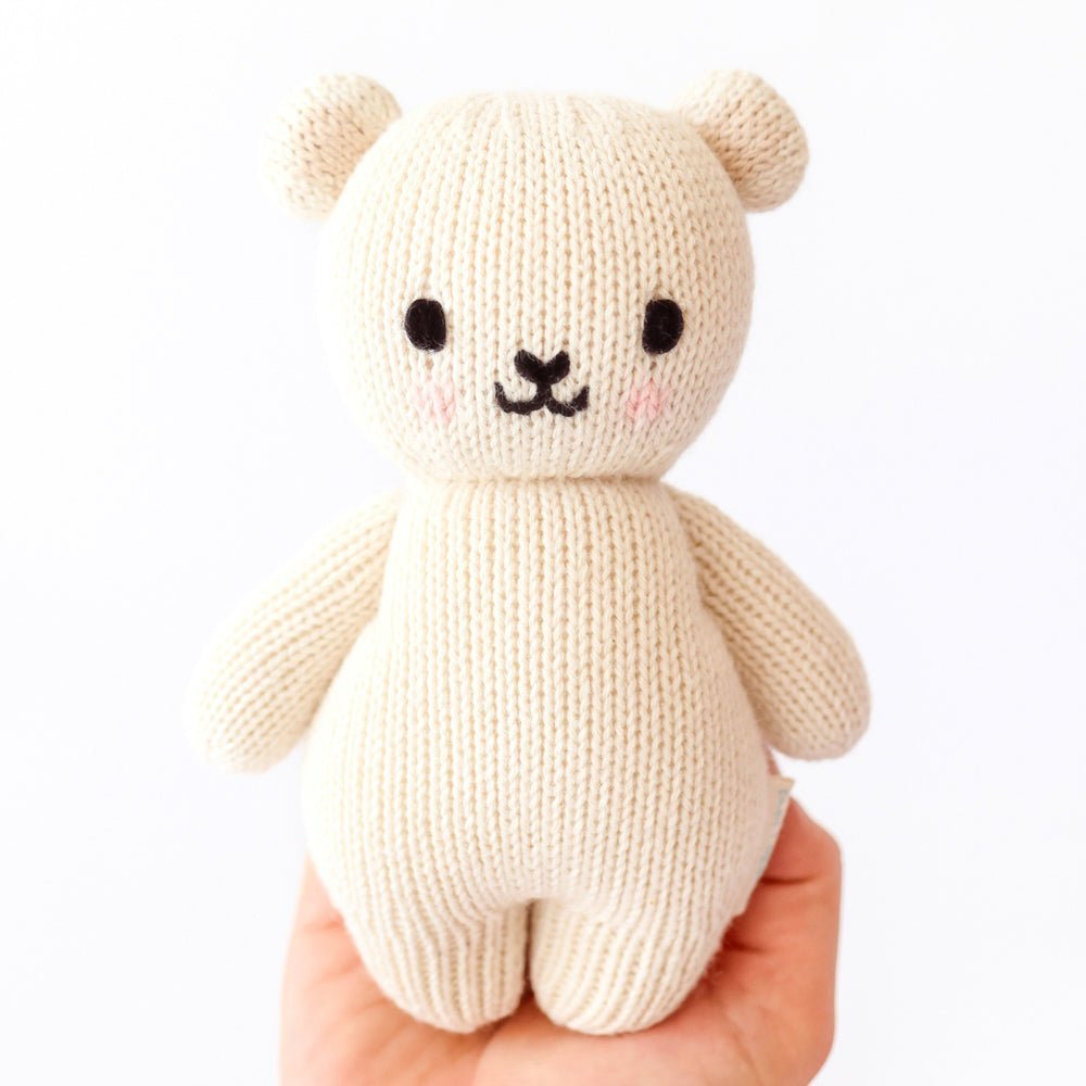 Baby Polar Bear - Cuddle + Kind Stuffed Animals sold by Rosebud & Jo