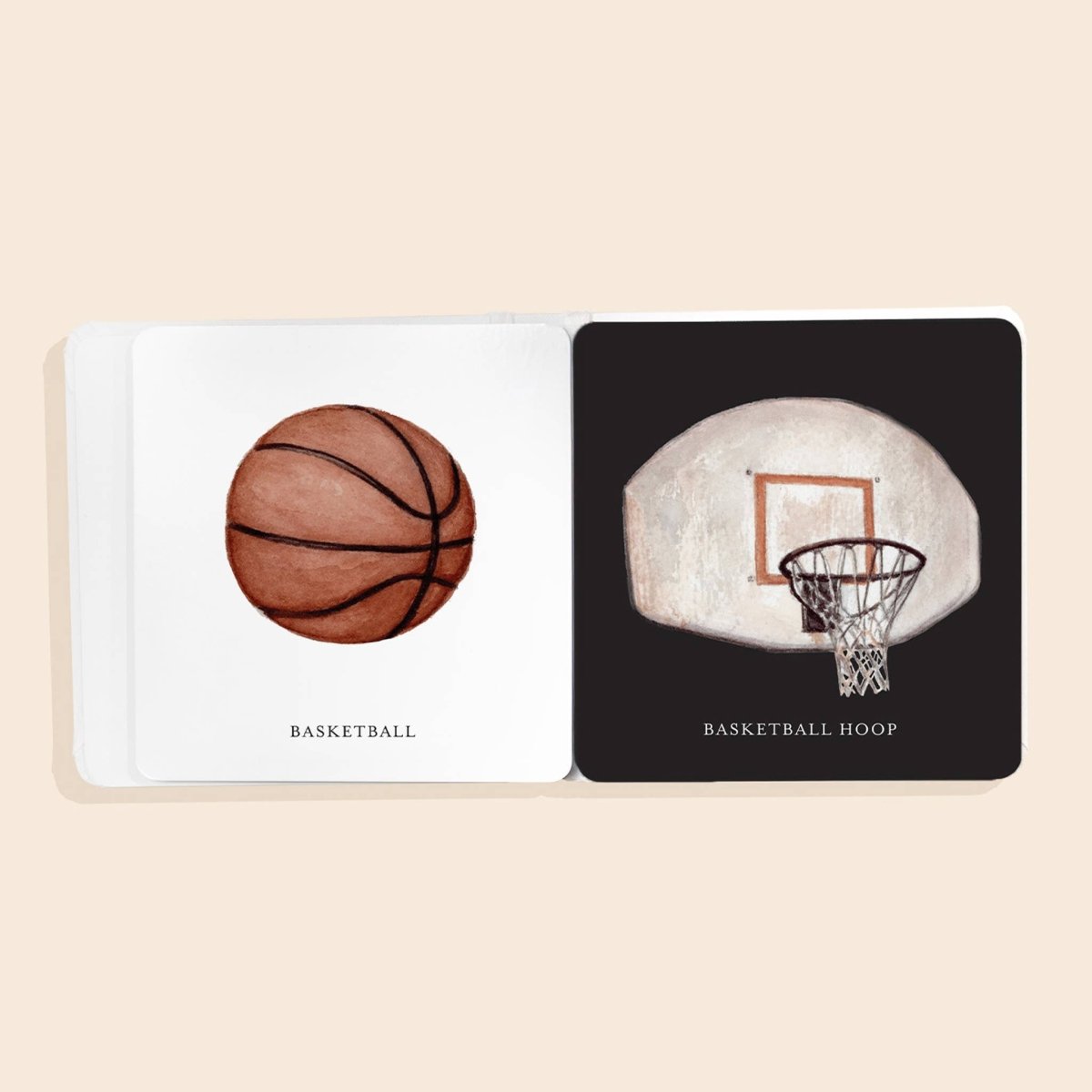 Baby's Tummy Time Sports: A Sports Board Book for Babies - Paige Tate & Co. Book sold by Rosebud & Jo