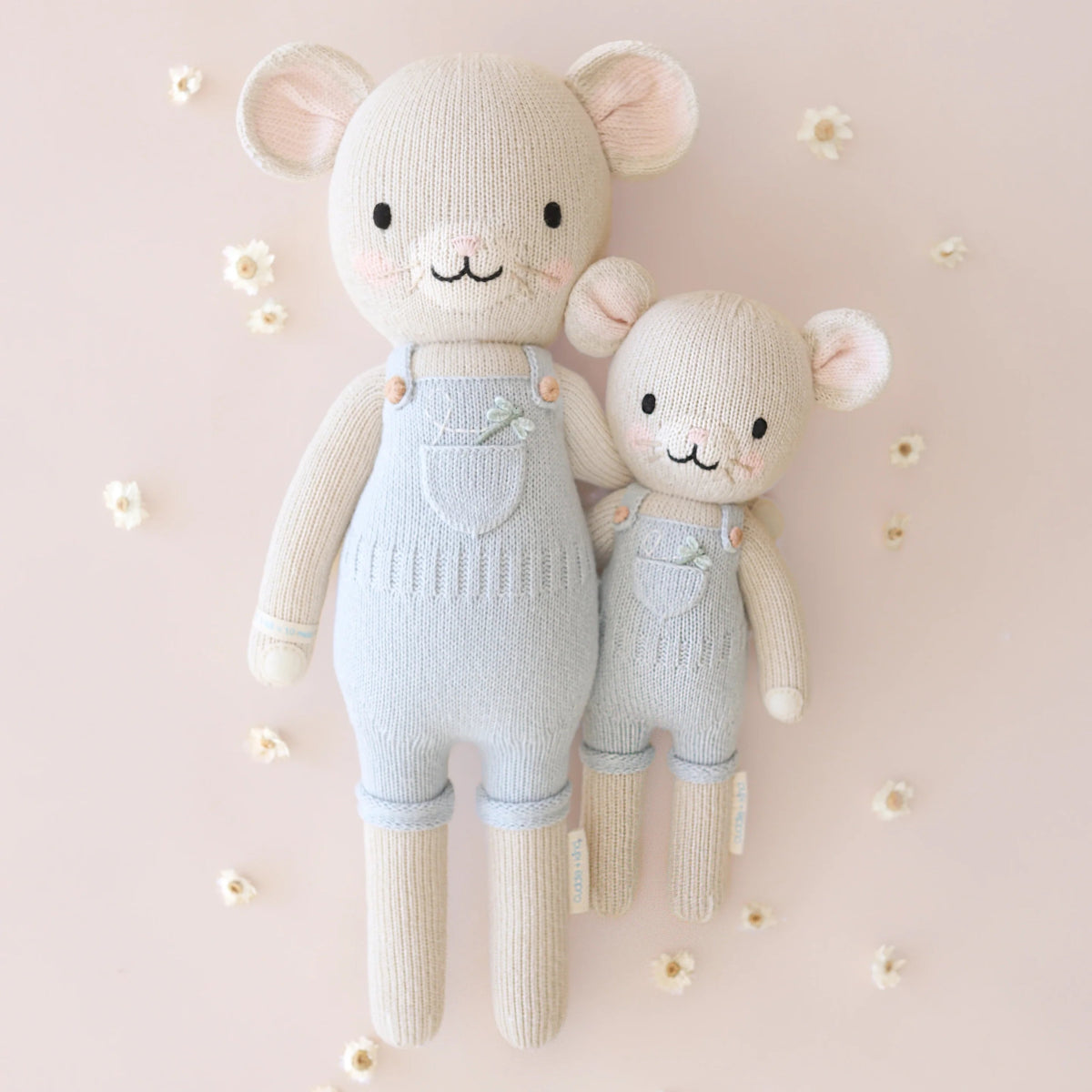 Bailey the Mouse - Cuddle + Kind Stuffed Animals sold by Rosebud & Jo