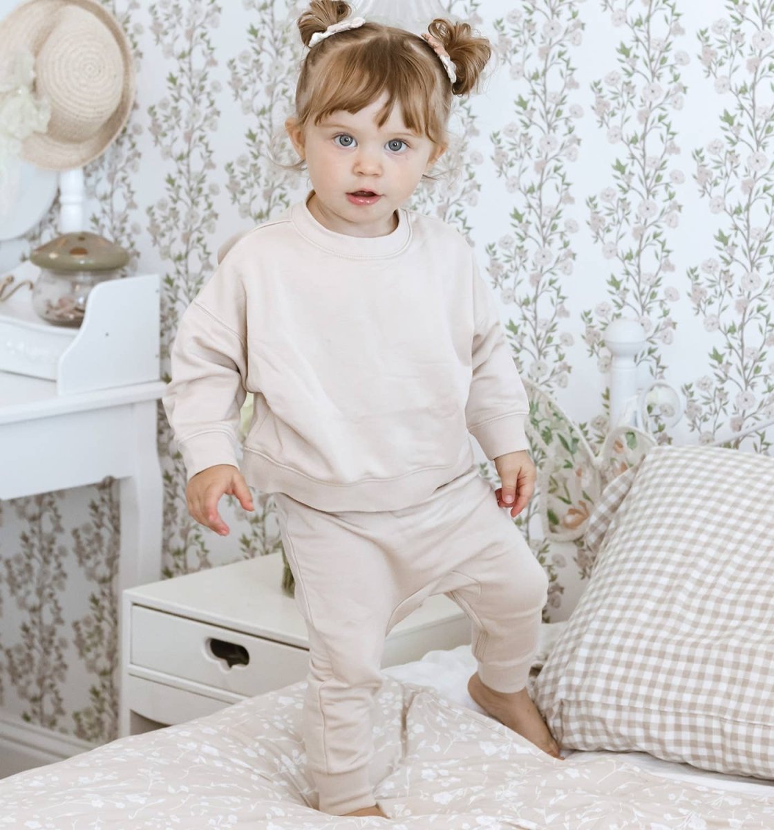 Bamboo Fleece Jogger Set - gunamuna Baby & Toddler Clothing sold by Rosebud & Jo