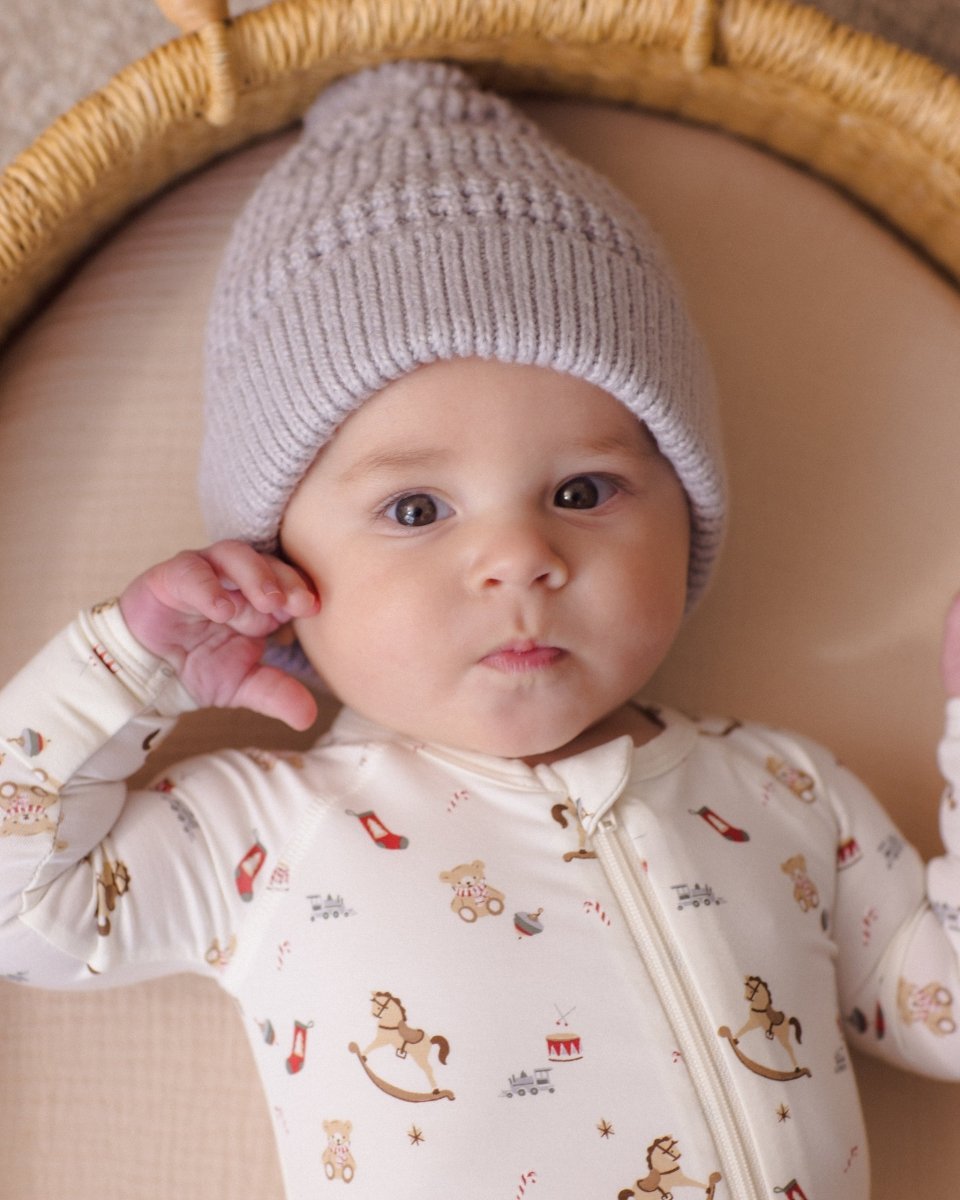 Bamboo Zip Footie || Toy Chest - Quincy Mae Footies sold by Rosebud & Jo