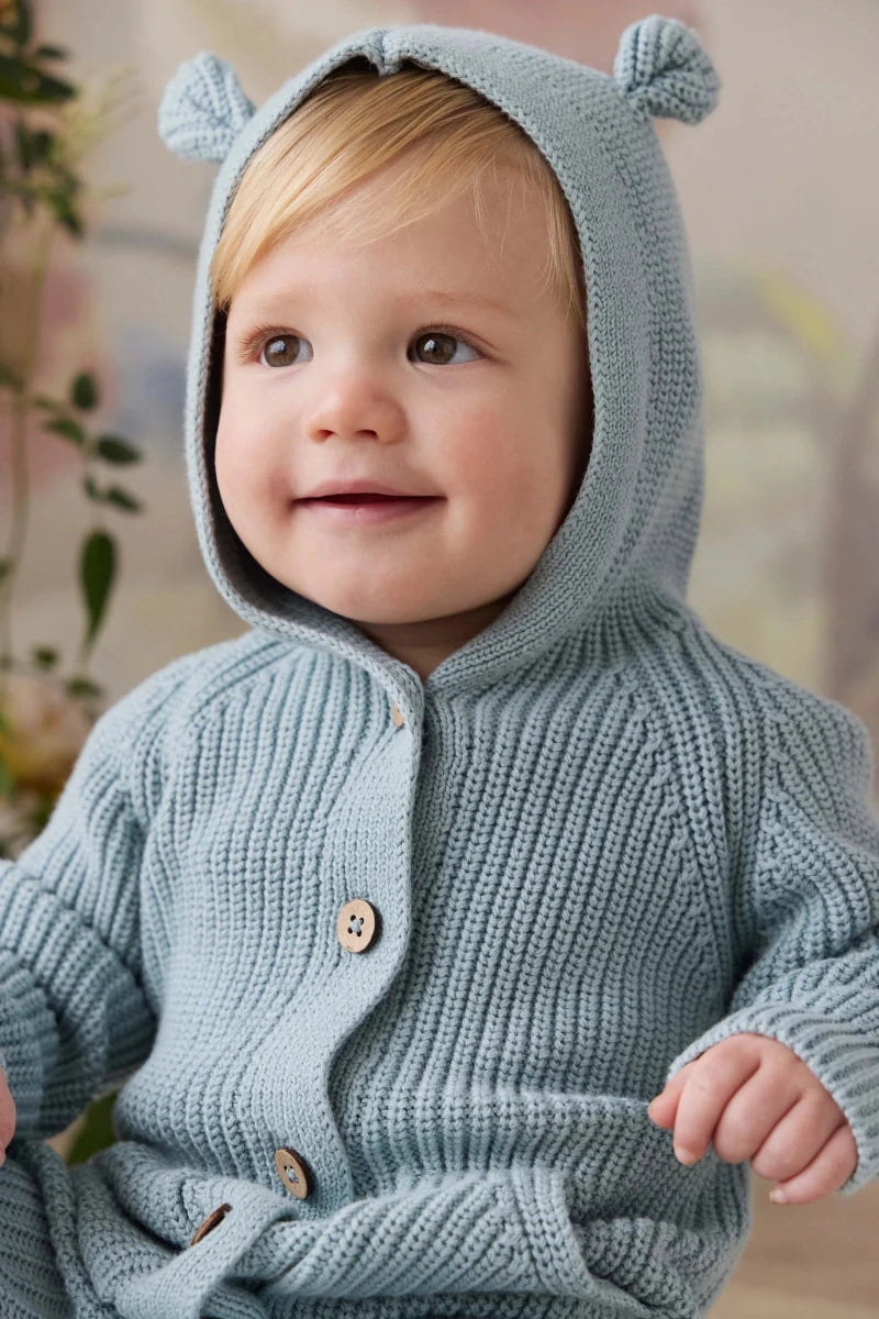 Bear Onepiece - Mer - Jamie Kay Rompers & Jumpers sold by Rosebud & Jo