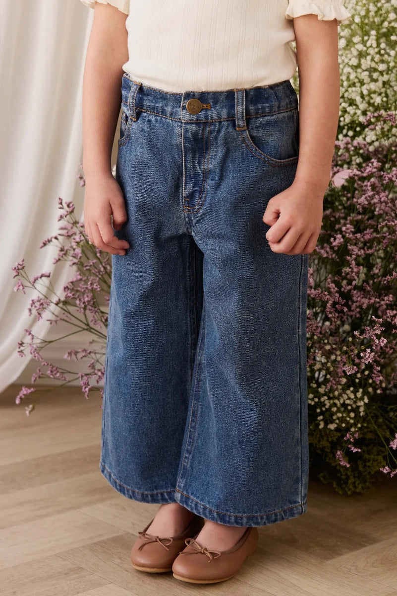 Beatrice Pant - Classic Denim - Jamie Kay Bottoms sold by Rosebud & Jo