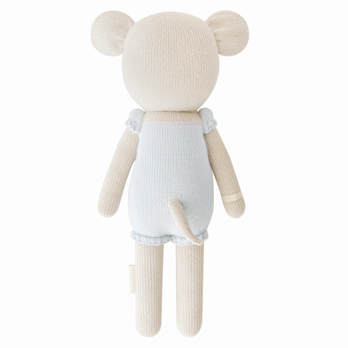 Beatrice the Mouse in Periwinkle - Cuddle + Kind Stuffed Animals sold by Rosebud & Jo