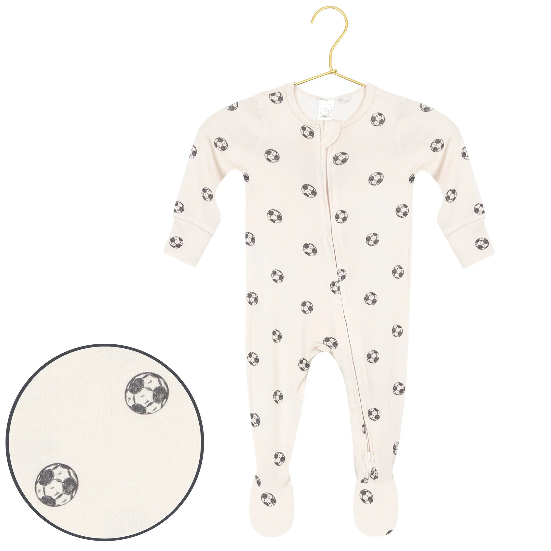 Zipper Footies - Beckham