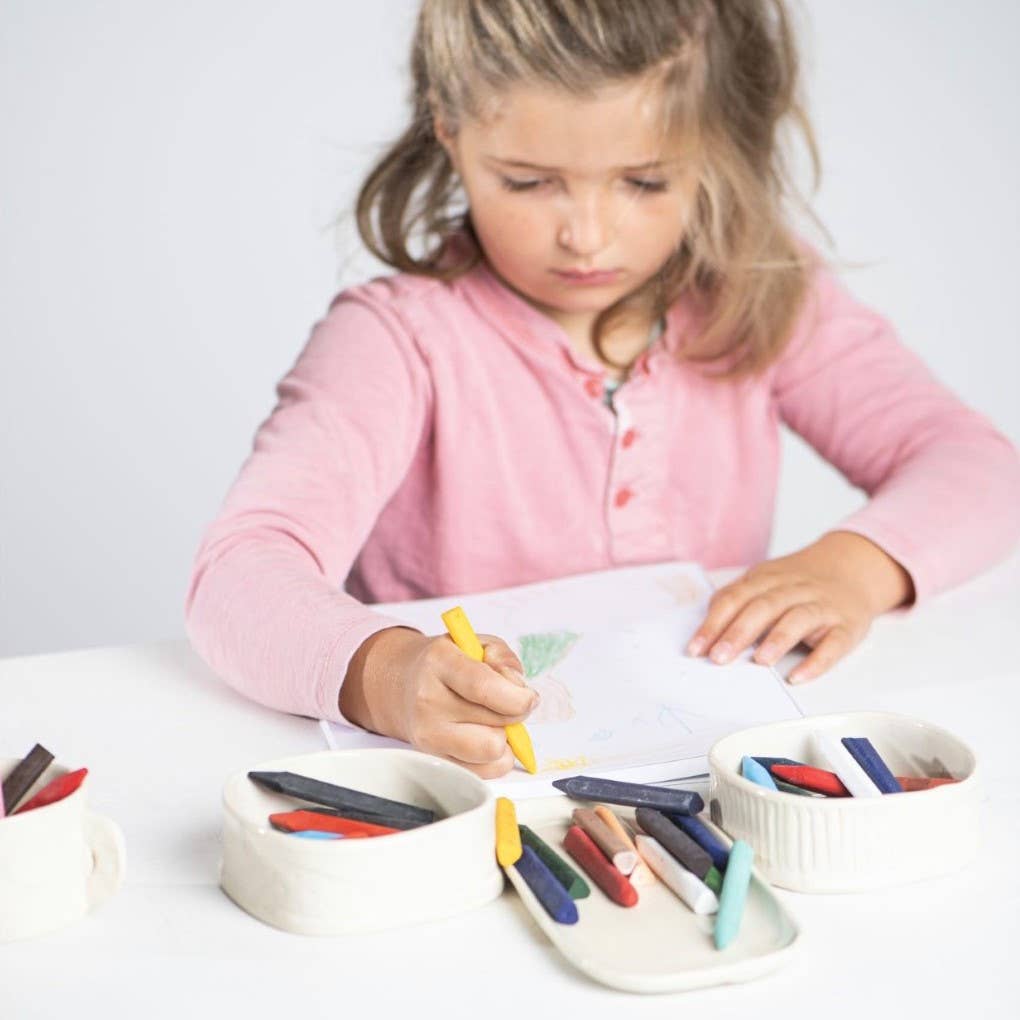 Beeswax Crayons - eco - kids Art sold by Rosebud & Jo
