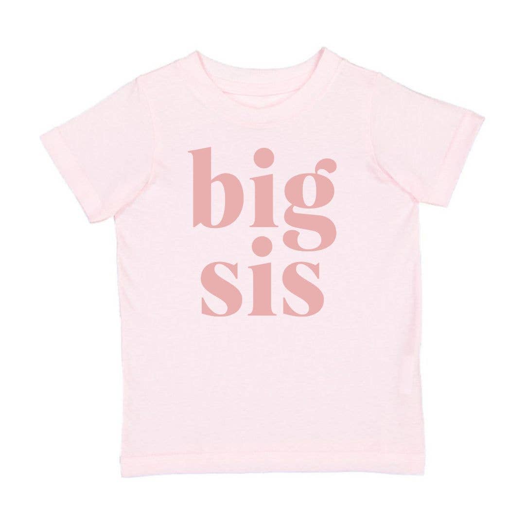 Big Sis Short Sleeve Shirt - Sweet Wink Baby & Toddler Clothing sold by Rosebud & Jo
