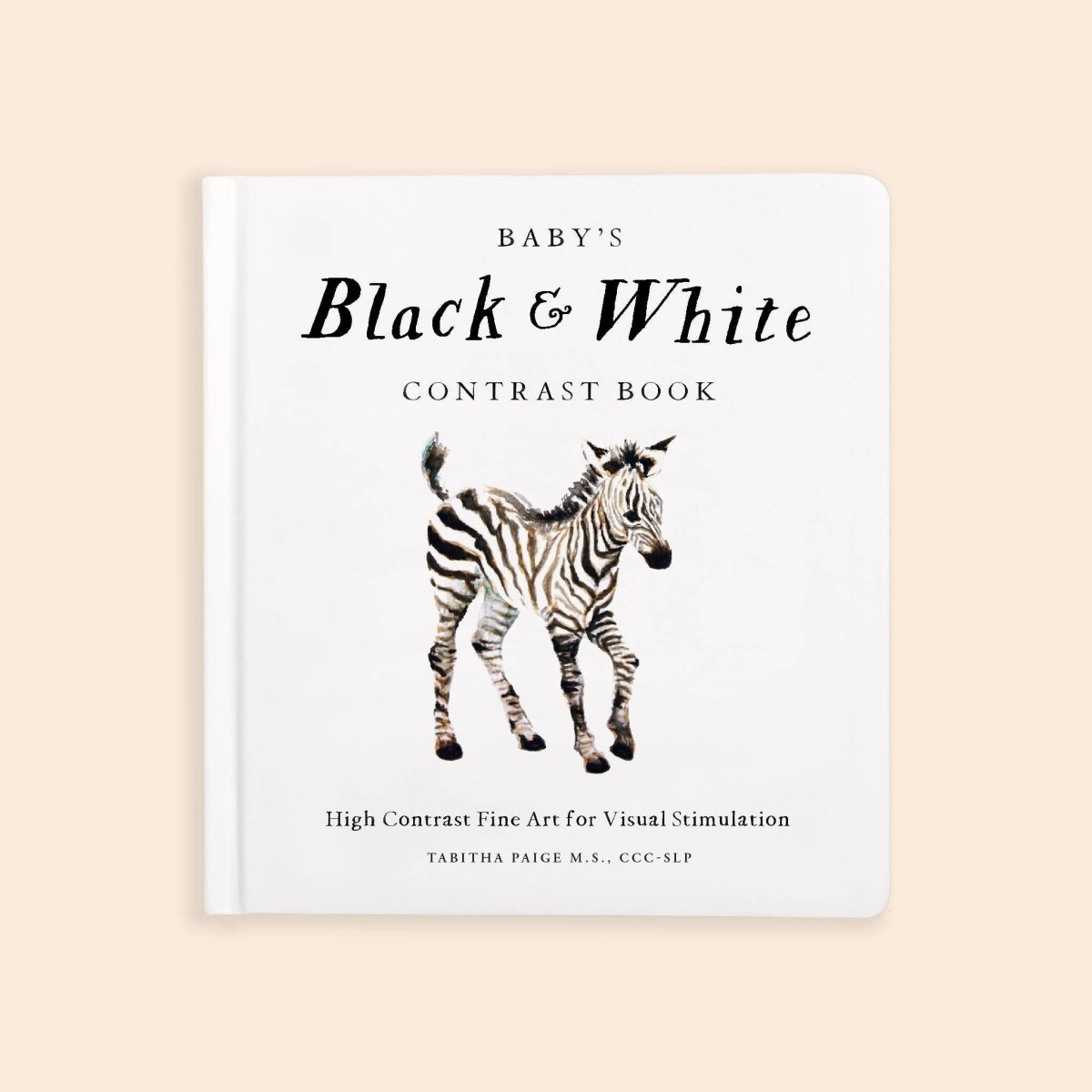 Black and White Contrast Book for Baby - Paige Tate & Co. Book sold by Rosebud & Jo