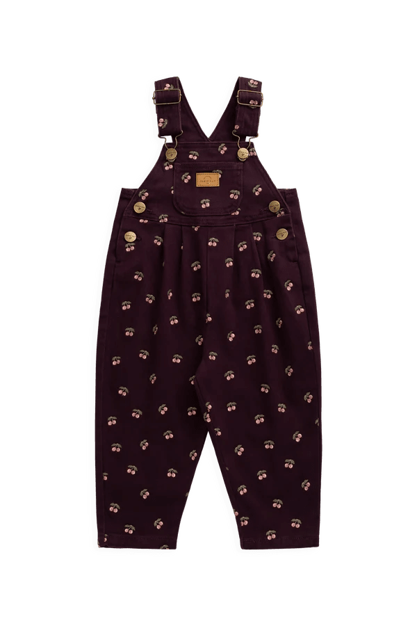Blair Overall - Cherry Fig - Jamie Kay Top & Bottom Sets sold by Rosebud & Jo