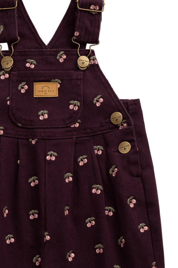 Blair Overall - Cherry Fig - Jamie Kay Top & Bottom Sets sold by Rosebud & Jo