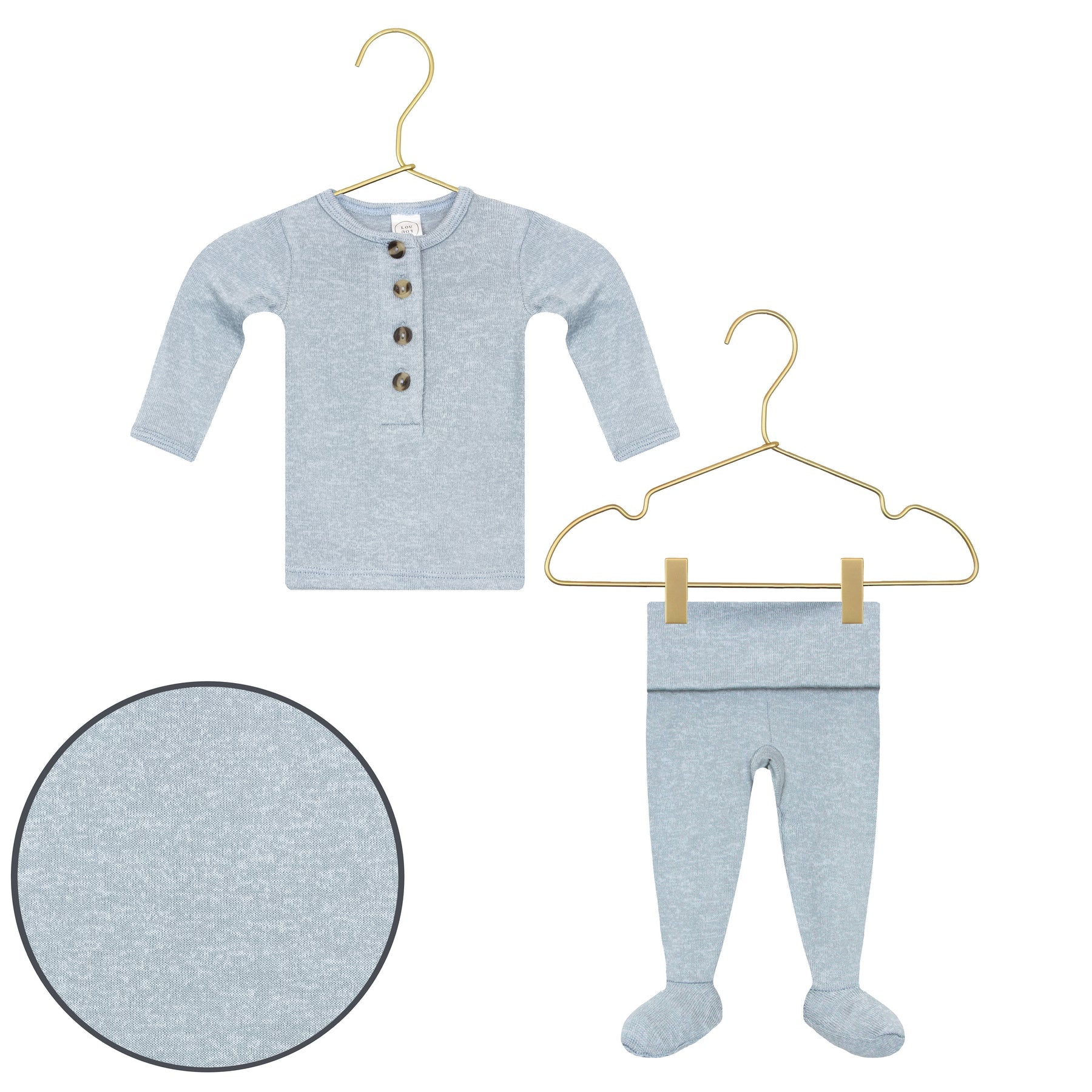 Miller Plush Knit Top & Bottom Set