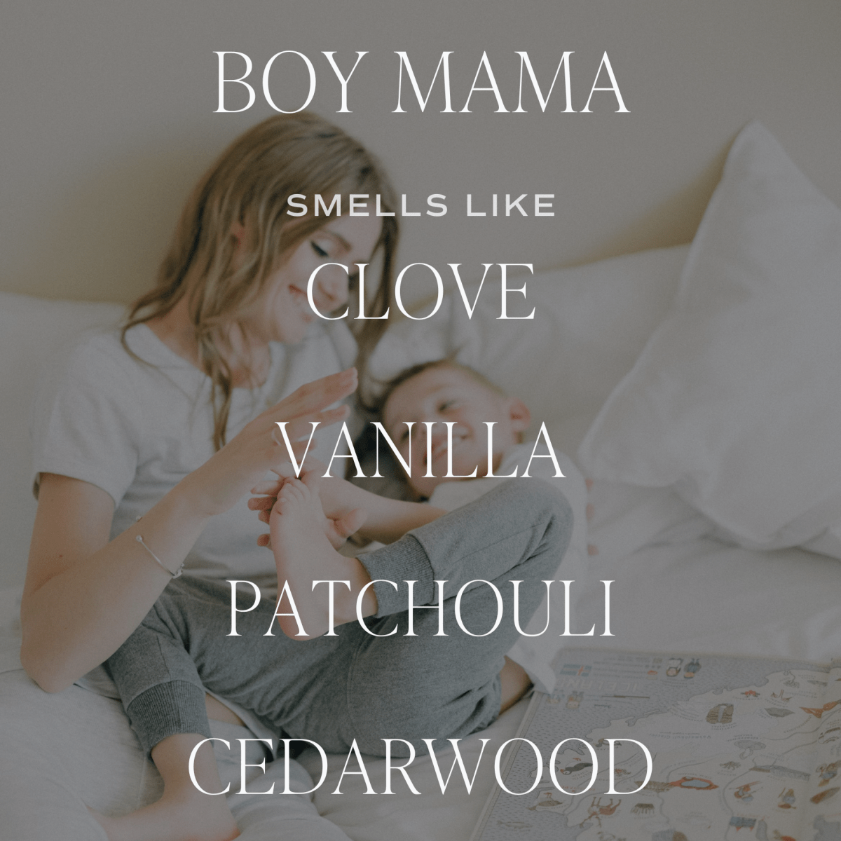 Boy Mama 9 oz Soy Candle - Sweet Water Decor Candle sold by Rosebud & Jo