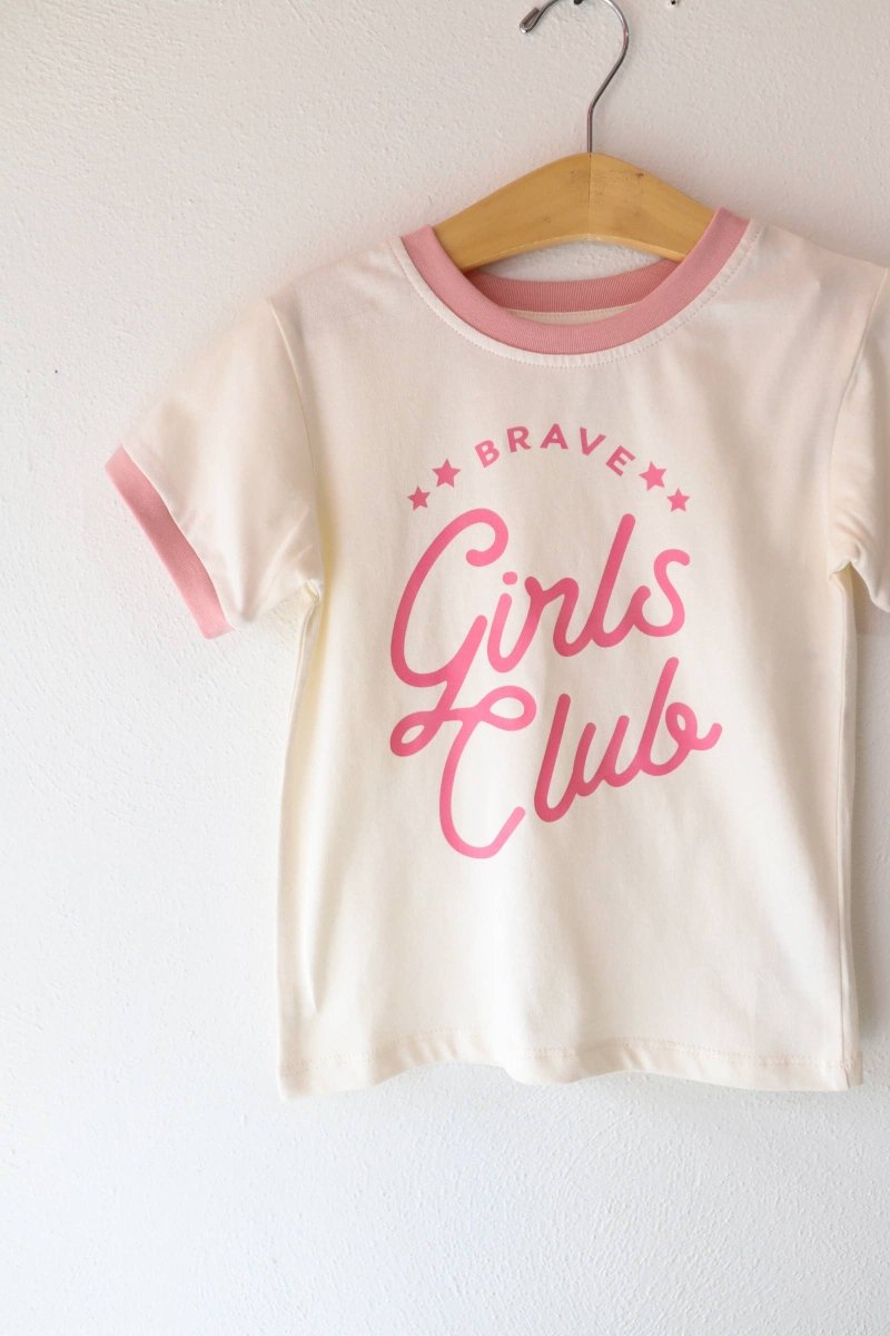 Brave Girls Club Graphic Tee - Polished Prints sold by Rosebud & Jo