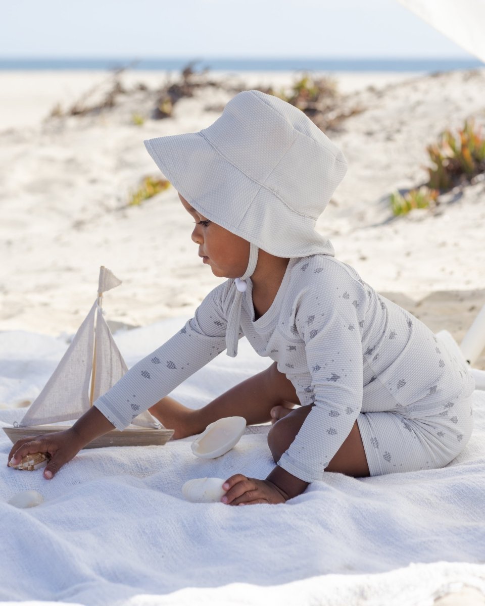 Bucket Hat || Sky - Quincy Mae Hats sold by Rosebud & Jo