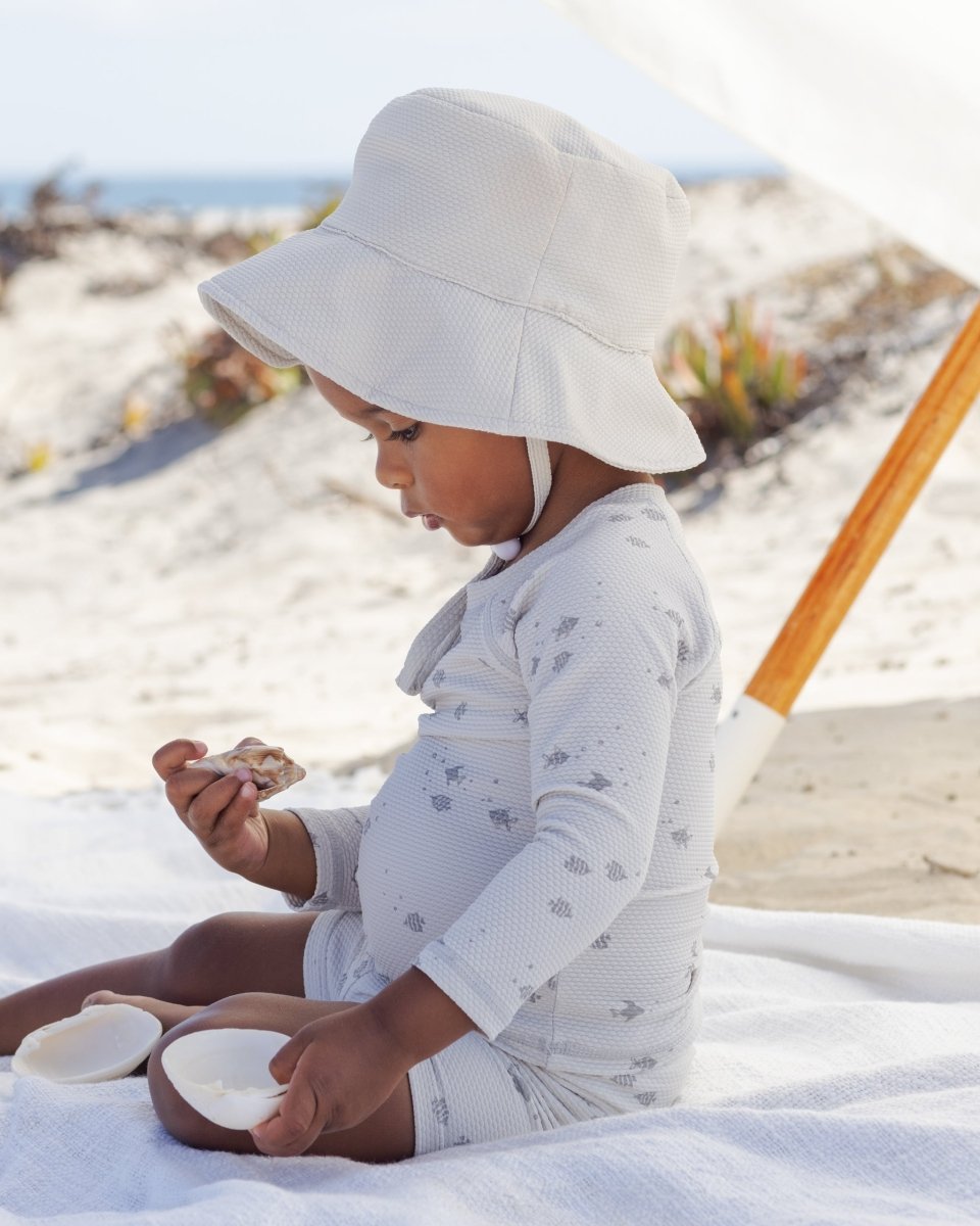 Bucket Hat || Sky - Quincy Mae Hats sold by Rosebud & Jo