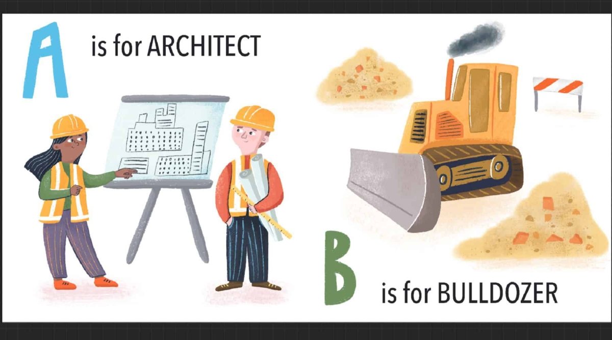 C is for Construction Board Book - Familius, LLC Books sold by Rosebud & Jo