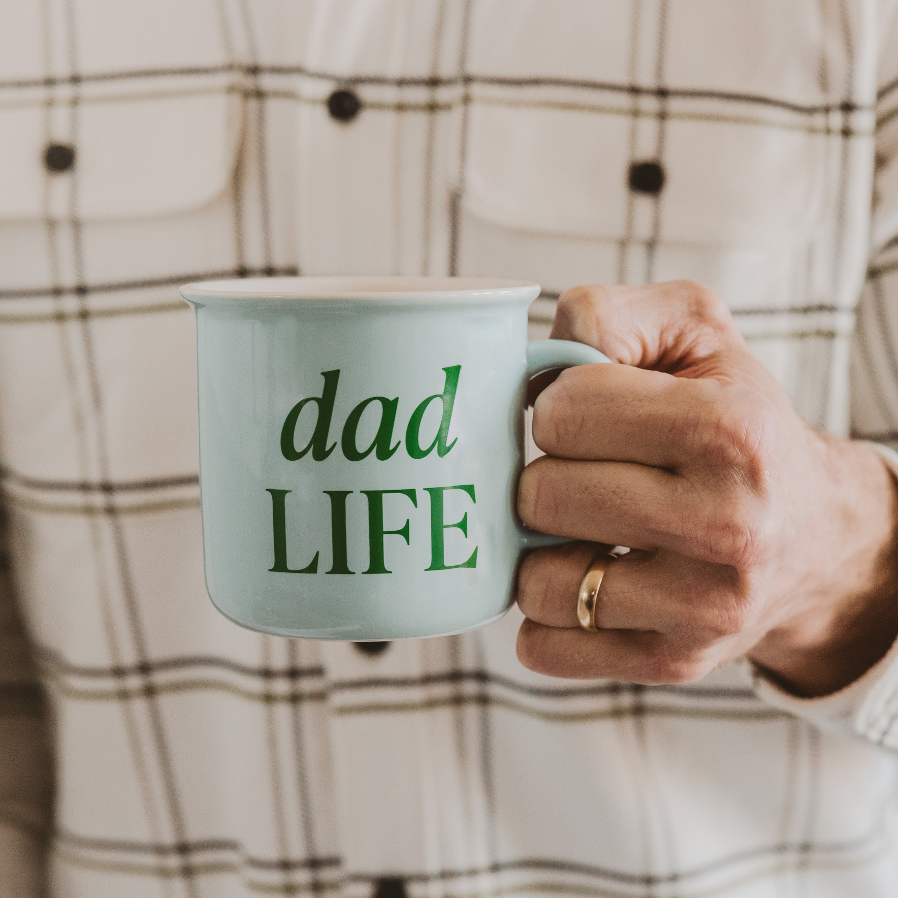 Dad Life Campfire Coffee Mug