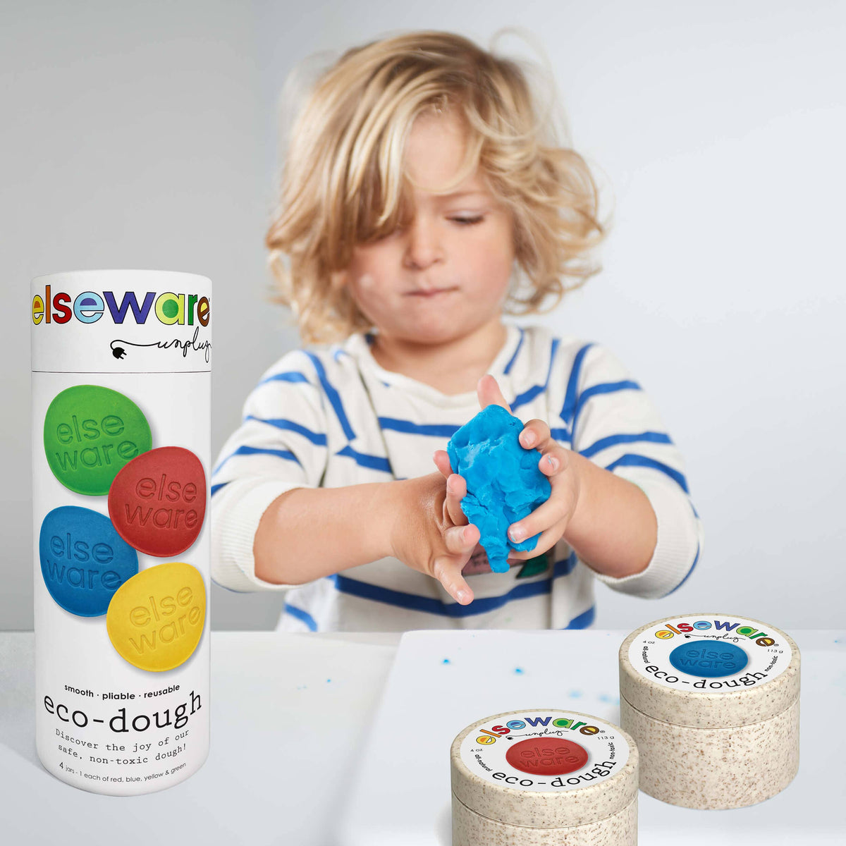 Eco-Dough 4-Pack - Natural Sensory Dough