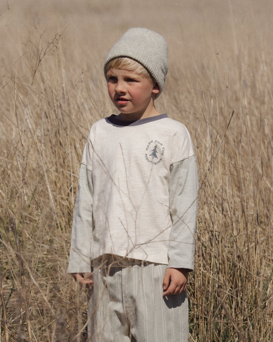 Camden Long Sleeve Tee || Made For The Mountains - Rylee + Cru Tops sold by Rosebud & Jo