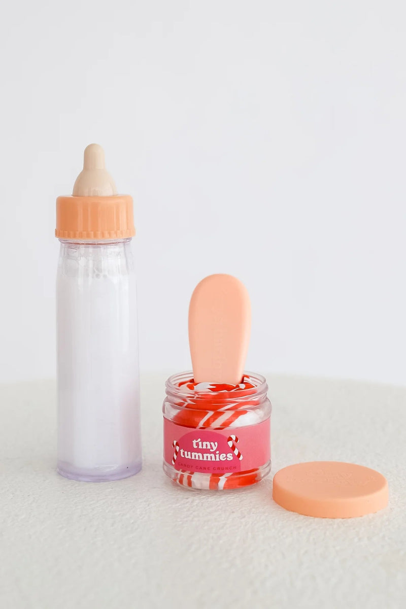 Candy Cane and Milk in Christmas Gift Box - Tiny Harlow - North America Toy sold by Rosebud & Jo