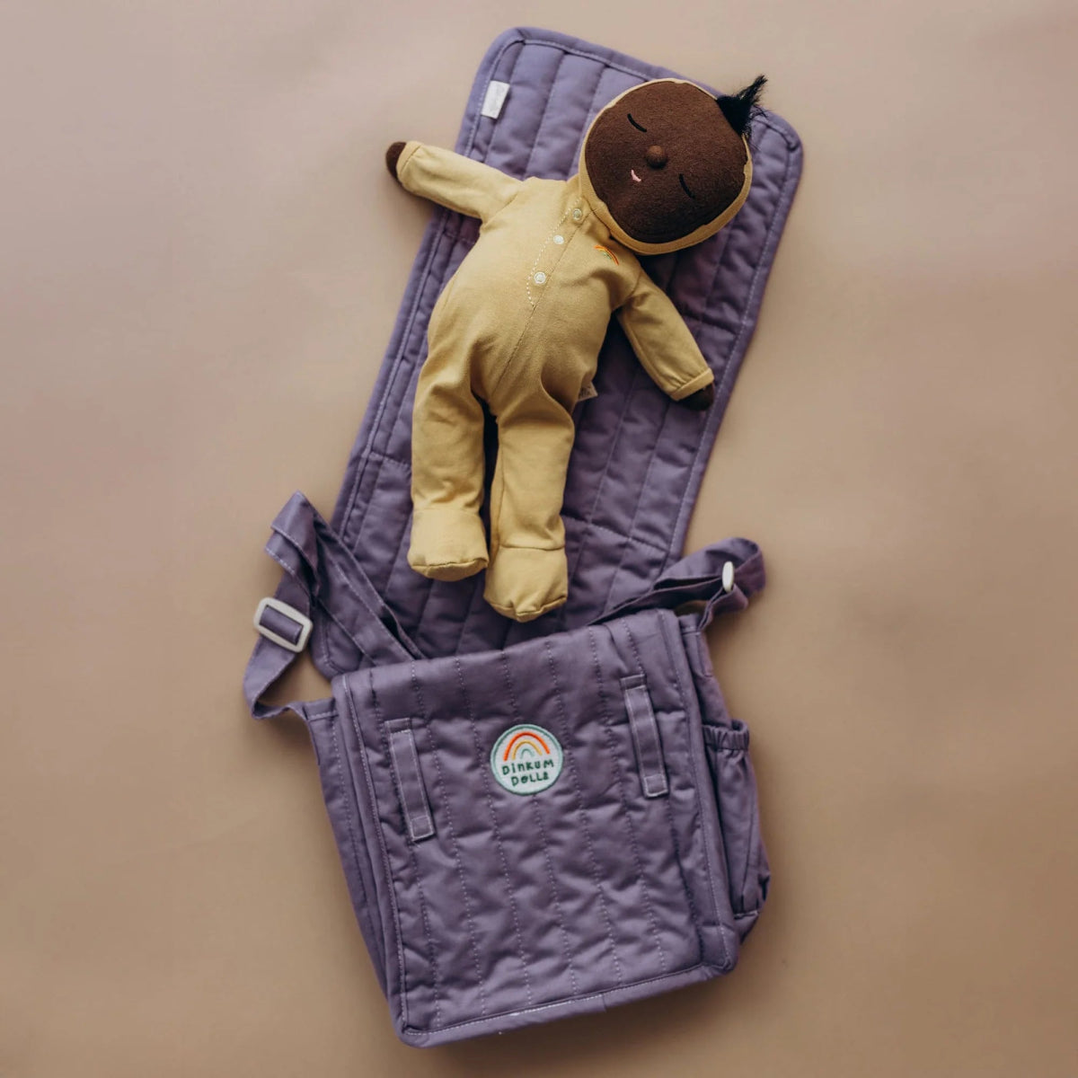 Carrie Convertible Changing Set in Lavender - Olli Ella Toy sold by Rosebud & Jo