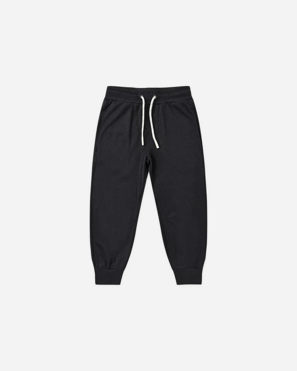 Century Tech Jogger Heathered Black - Rylee + Cru Bottoms sold by Rosebud & Jo