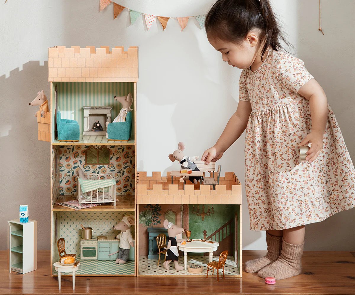 Cheese Bell, Mouse - Maileg Toy sold by Rosebud & Jo