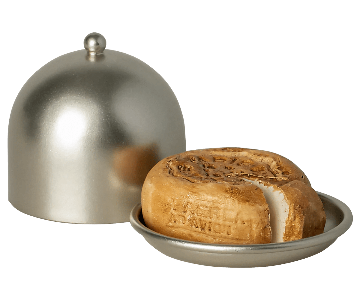 Cheese Bell, Mouse - Maileg Toy sold by Rosebud & Jo