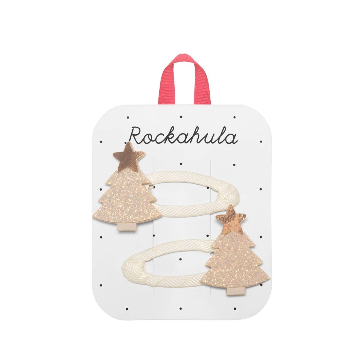 Christmas Tree Clips Gold - Rockahula Kids Hair Accessory sold by Rosebud & Jo