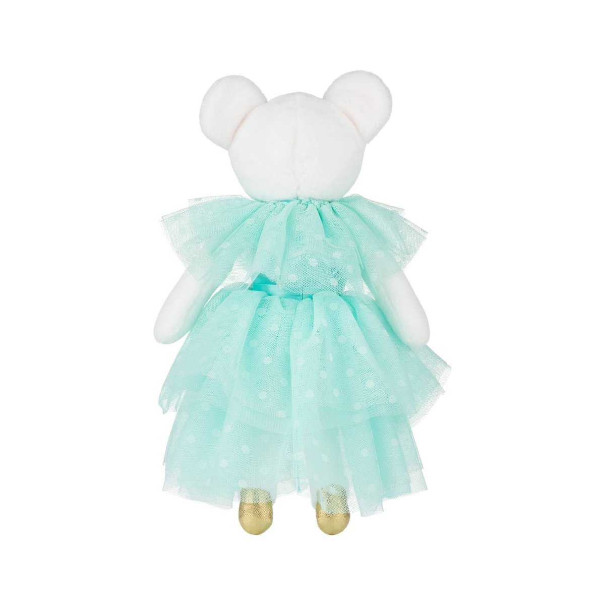 Claris The Mouse - Turquoise Plush Doll - Bunnies By the Bay Stuffed Animals sold by Rosebud & Jo