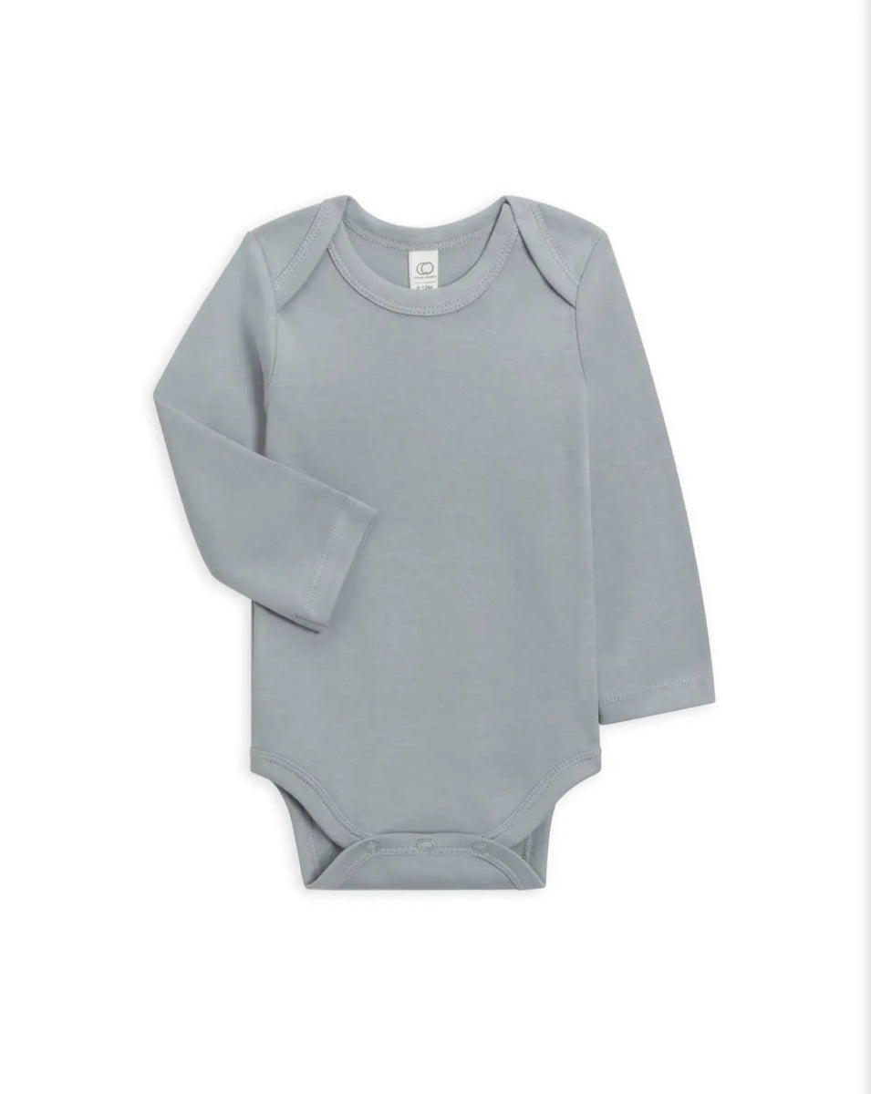 Classic Long Sleeve Bodysuit - Colored Organics sold by Rosebud & Jo
