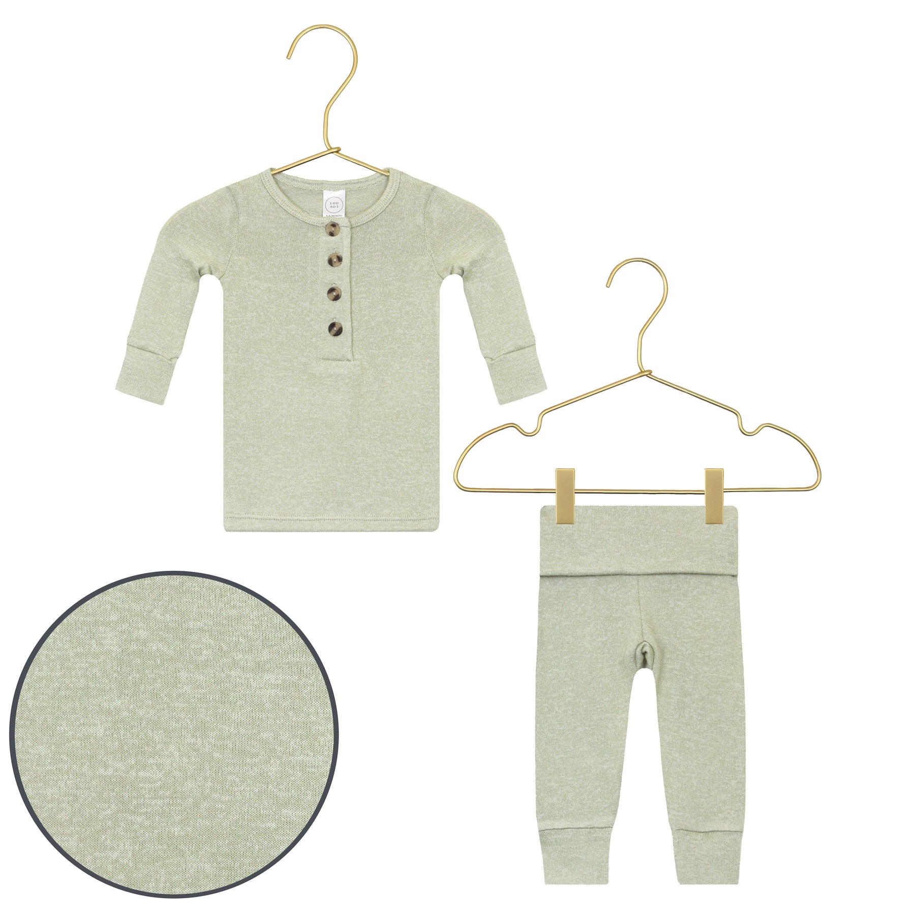 Collins Plush Knit Top & Bottom Set